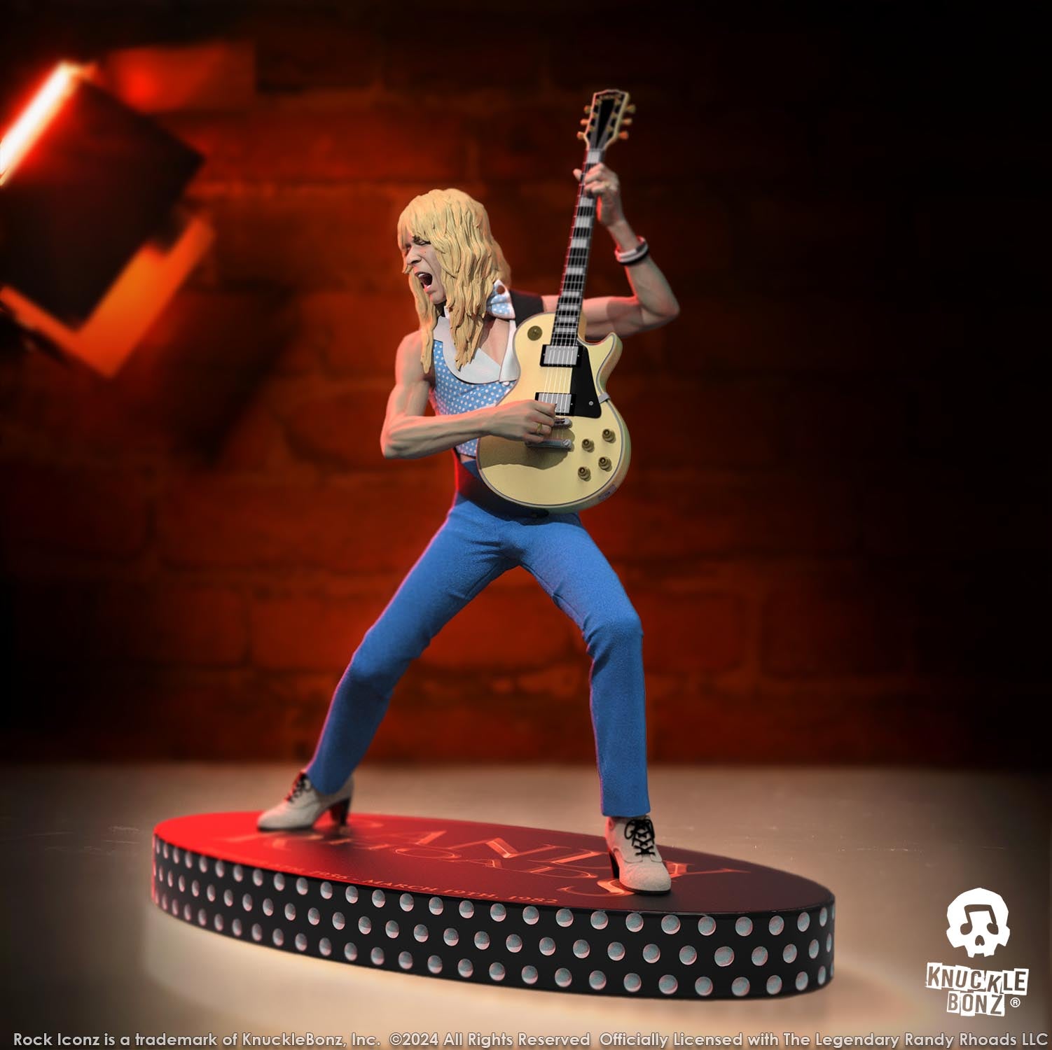 Randy Rhoads IV The Early Years (Bundle of 2) KnuckleBonz Set